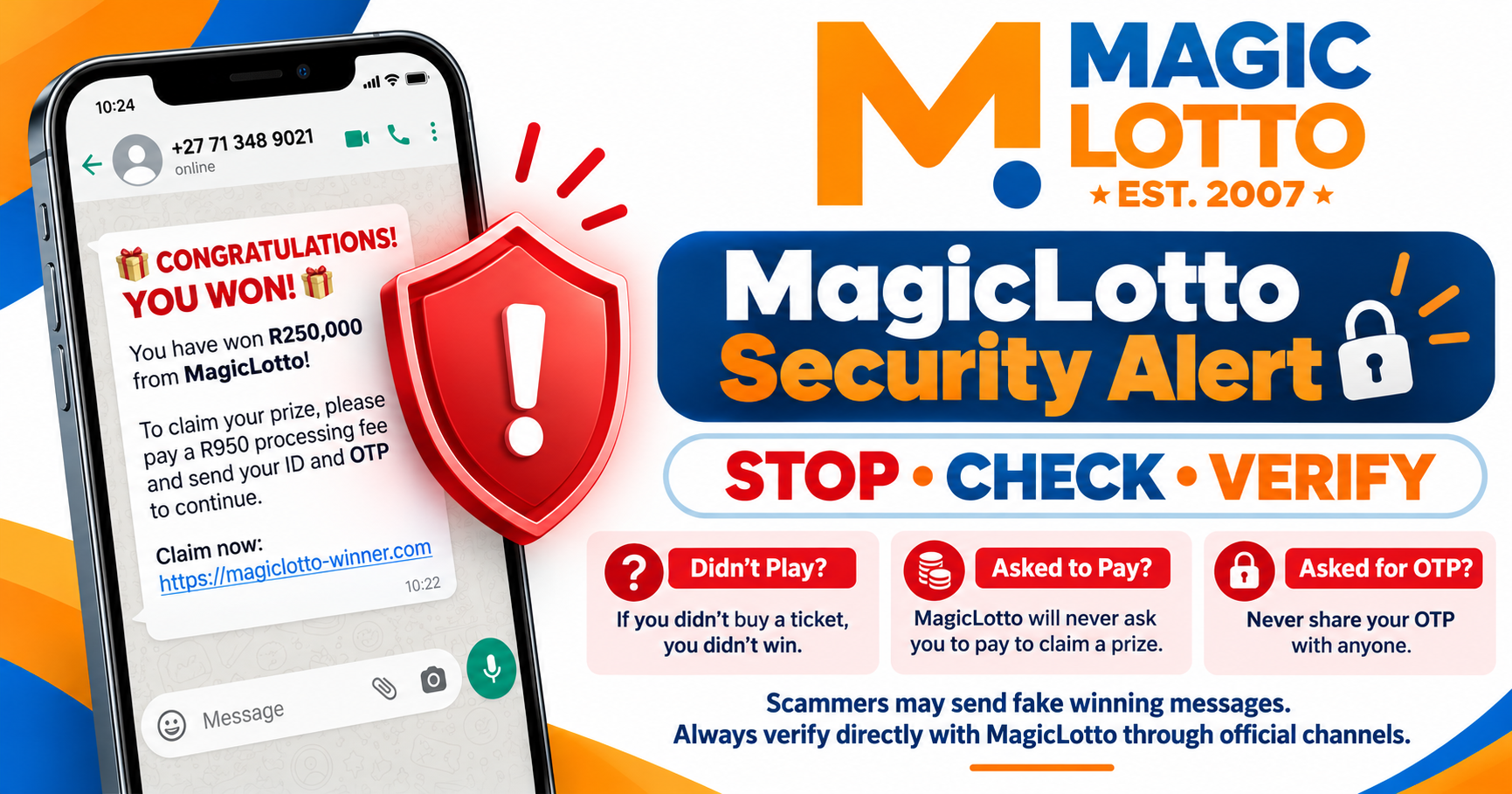 Lottery Scams in South Africa: How to Spot a Fake Lottery Win